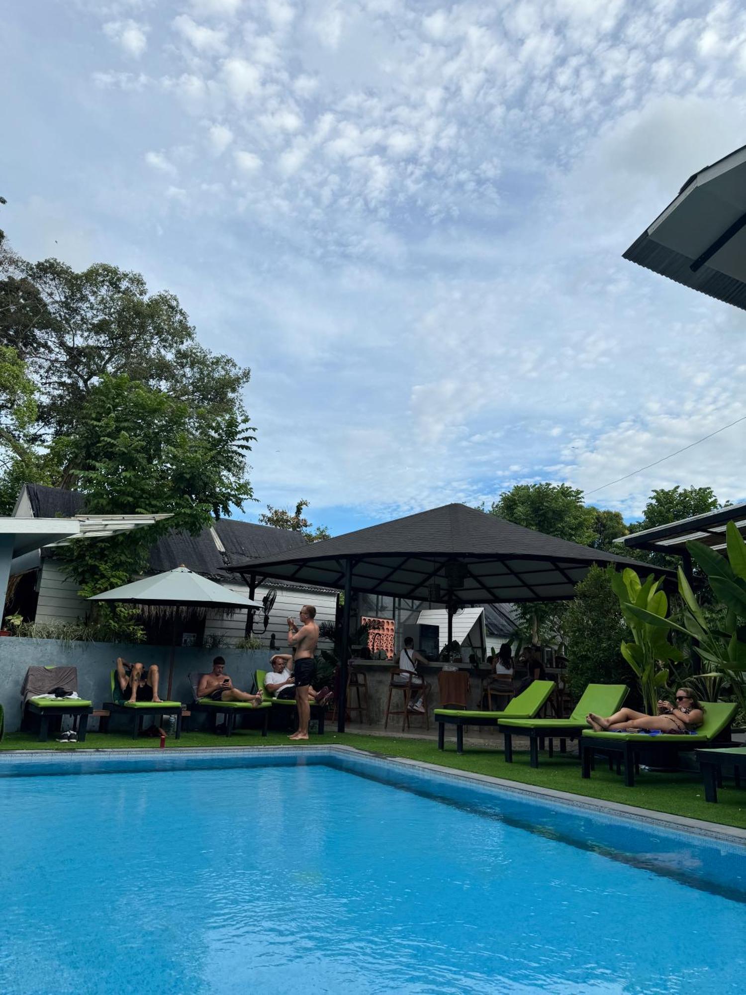 The Jungle Hostel Canggu Kültér fotó